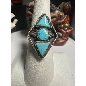 VTG Sterling Silver Turquoise Ring